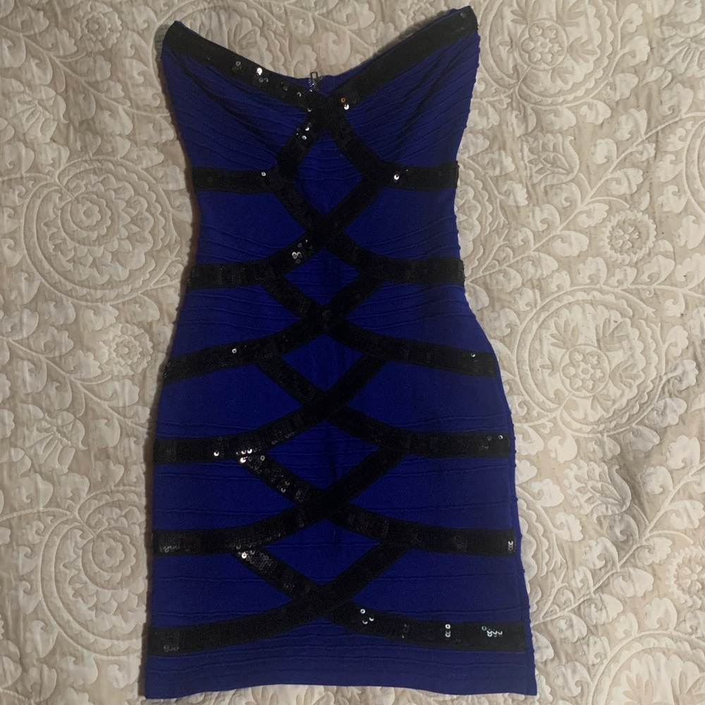 2B Bebe Strapless Dress